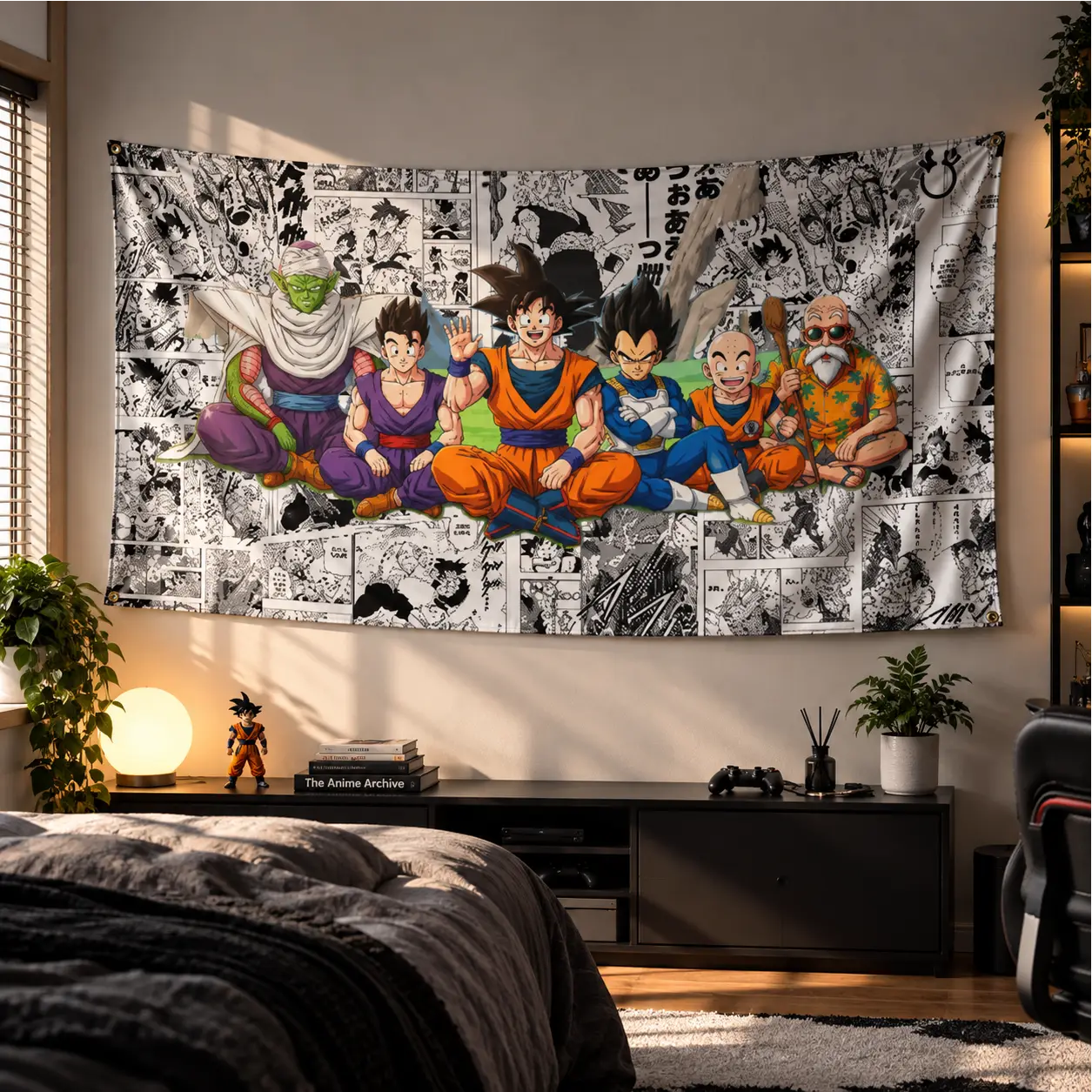 DRAGON BALL Z CHARACTERS TAPESTRY — view 1